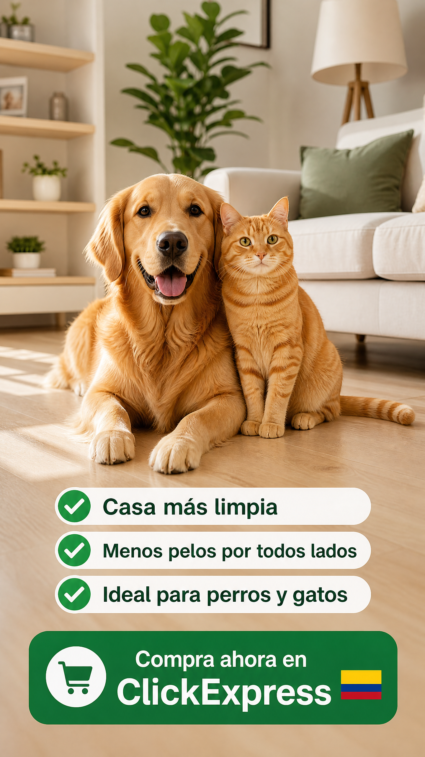 🐶🐱 ¡Despídete del pelo de tu mascota en toda la casa!
