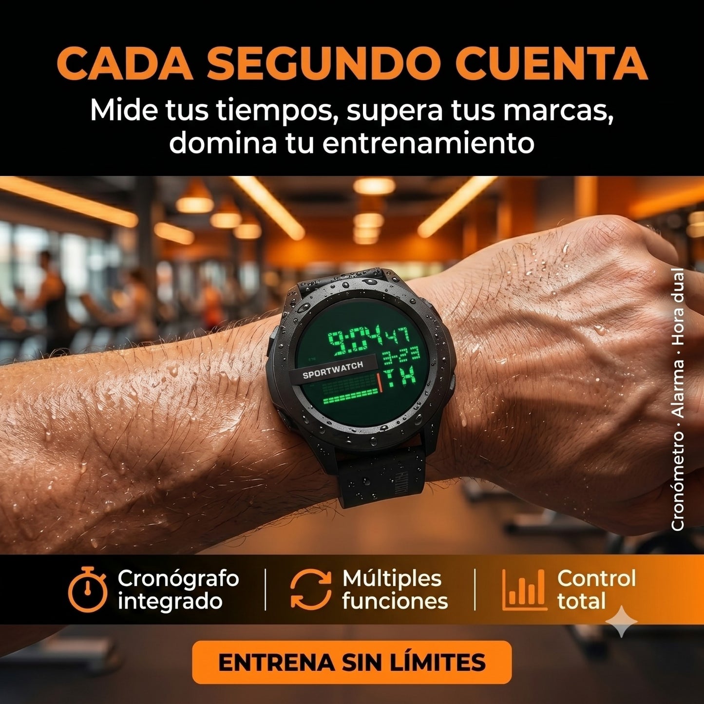 ⌚ RELOJ PREMIUM SPORT WATCH