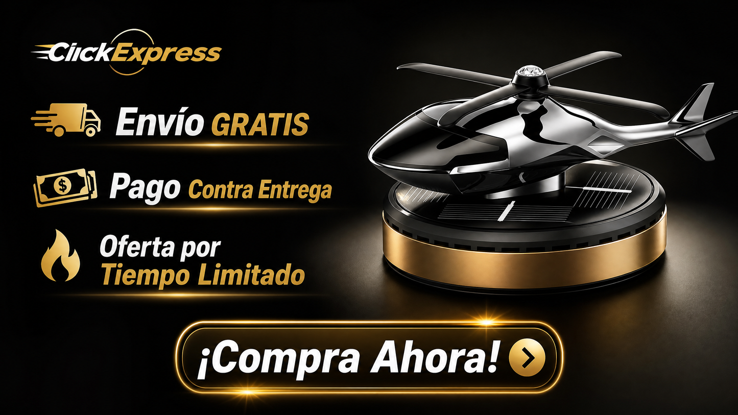 Difusor De Aroma De Helicoptero Autos