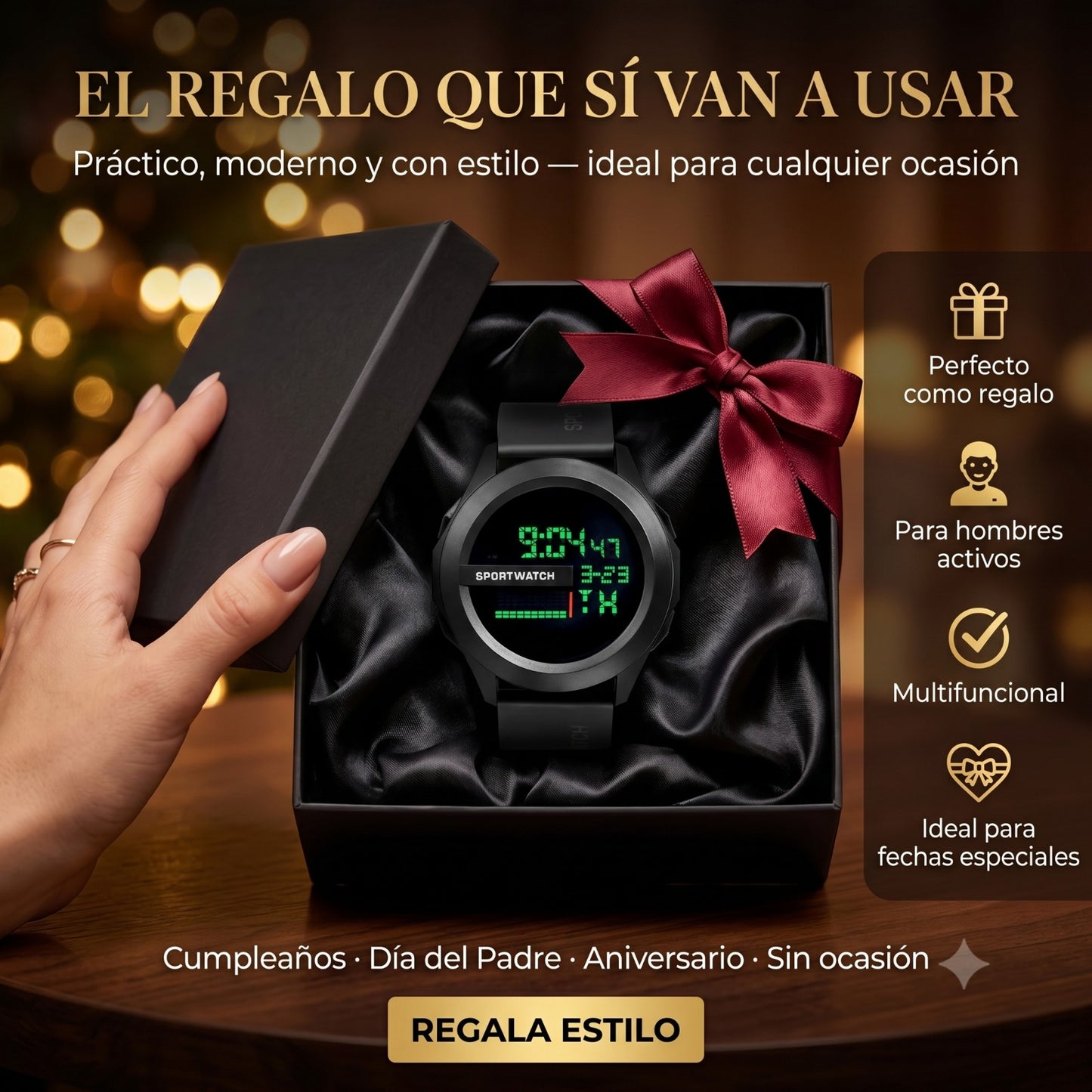 ⌚ RELOJ PREMIUM SPORT WATCH